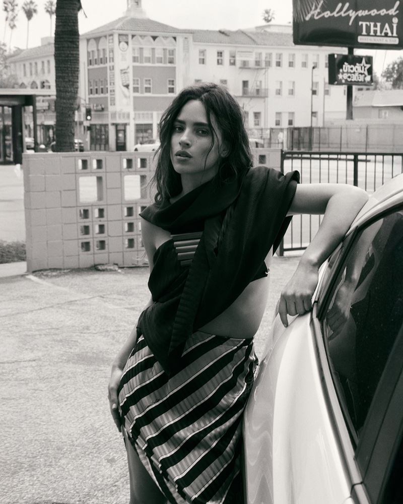 Adria Arjona. Photo: David Roemer / Vogue Turkey
