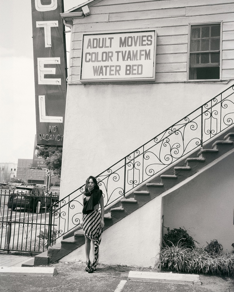 Adria Arjona. Photo: David Roemer / Vogue Turkey