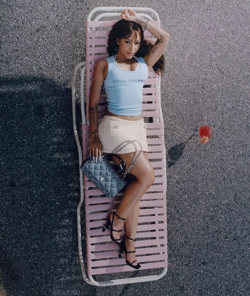 Doja Cat fronts Marc Jacobs' summer 2025 campaign.