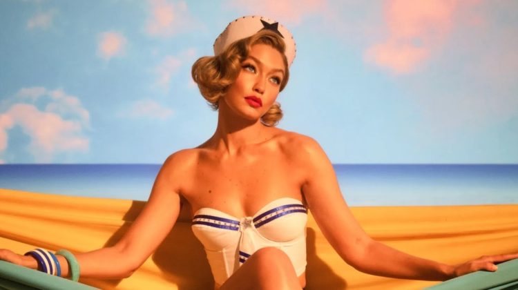 Gigi Hadid’s Havaianas Collab Is a Pin-up Beach Dream
