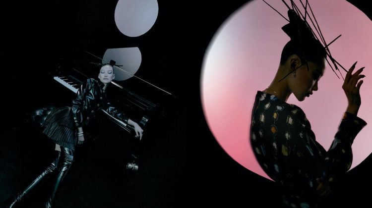 Jessie Li Plays the Moonlight Muse in V Magazine