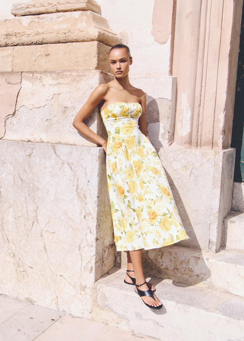 Mango debuts summer vacation styles for 2025.