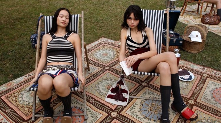 Miu Miu’s Upcycled Collection Reinvents Vintage Looks