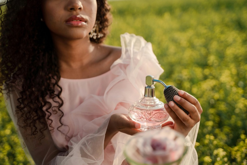 Pink Perfume Outdoors
