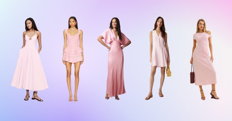 Powder Pink Dress Trend
