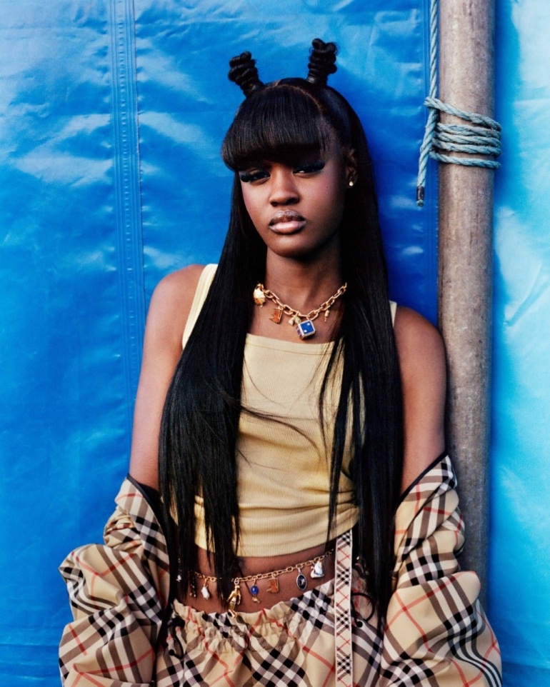 Chy Cartier stars in Burberry Festival campaign.