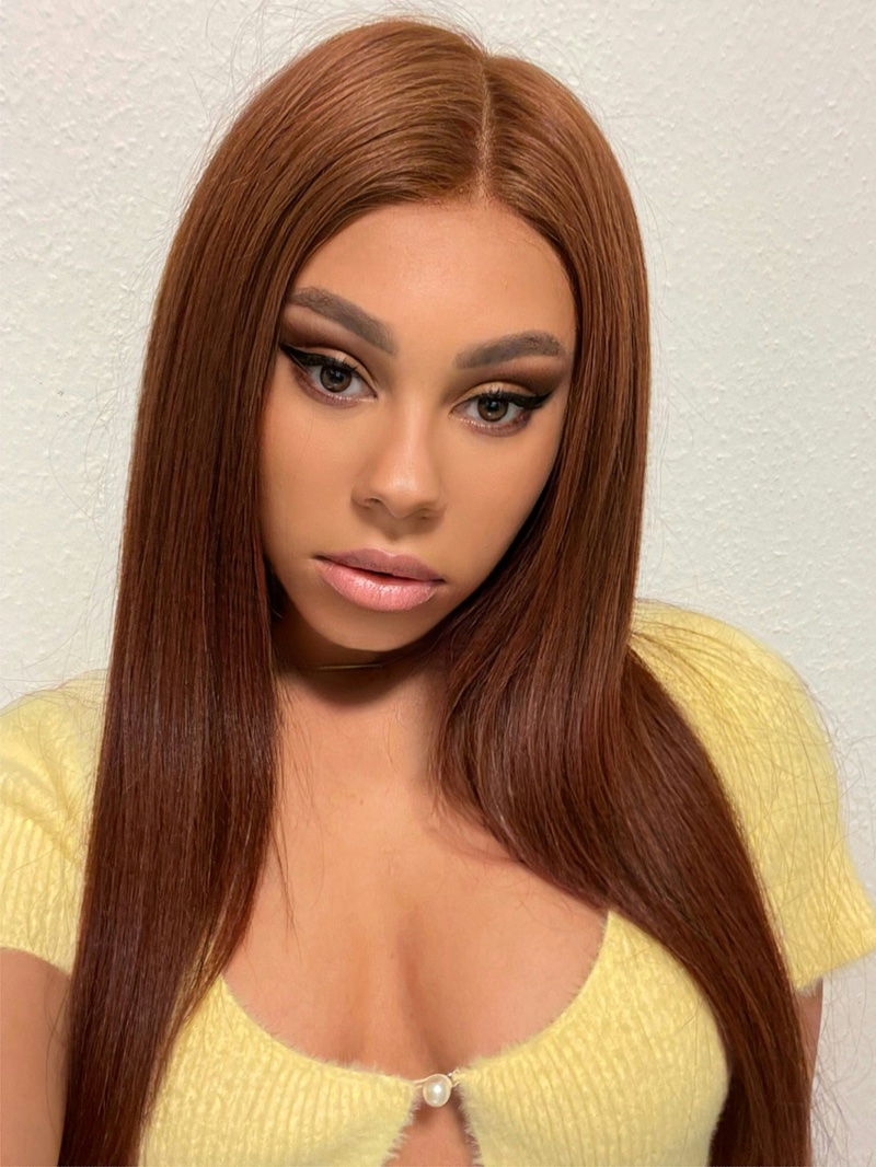 Dark Red Wig