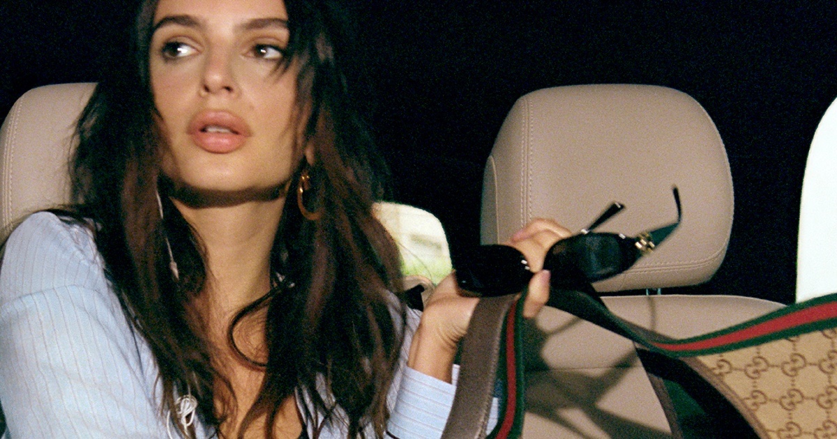 Emily Ratajkowski & the Gucci Monogram Take Over Cannes
