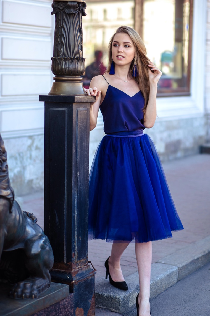 Homecoming Dress Blue