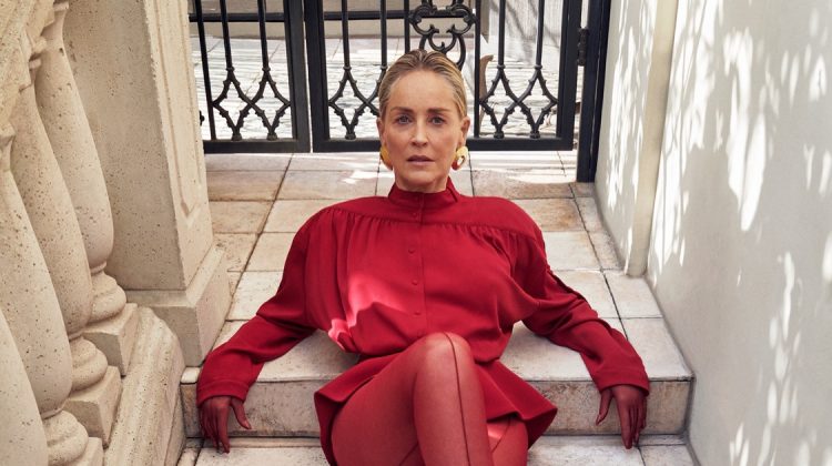 Sharon Stone Is Iconic in Mugler’s re/edit Capsule