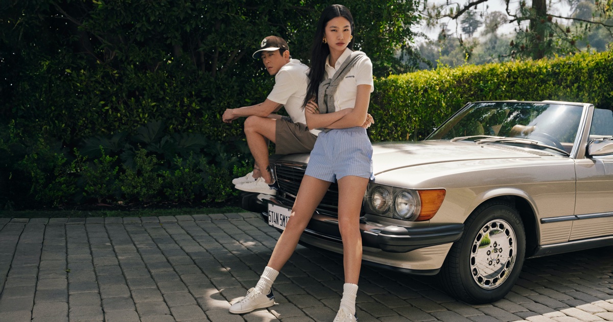 Hoyeon Rocks adidas Originals & Edison Chen’s Beaded Sneakers