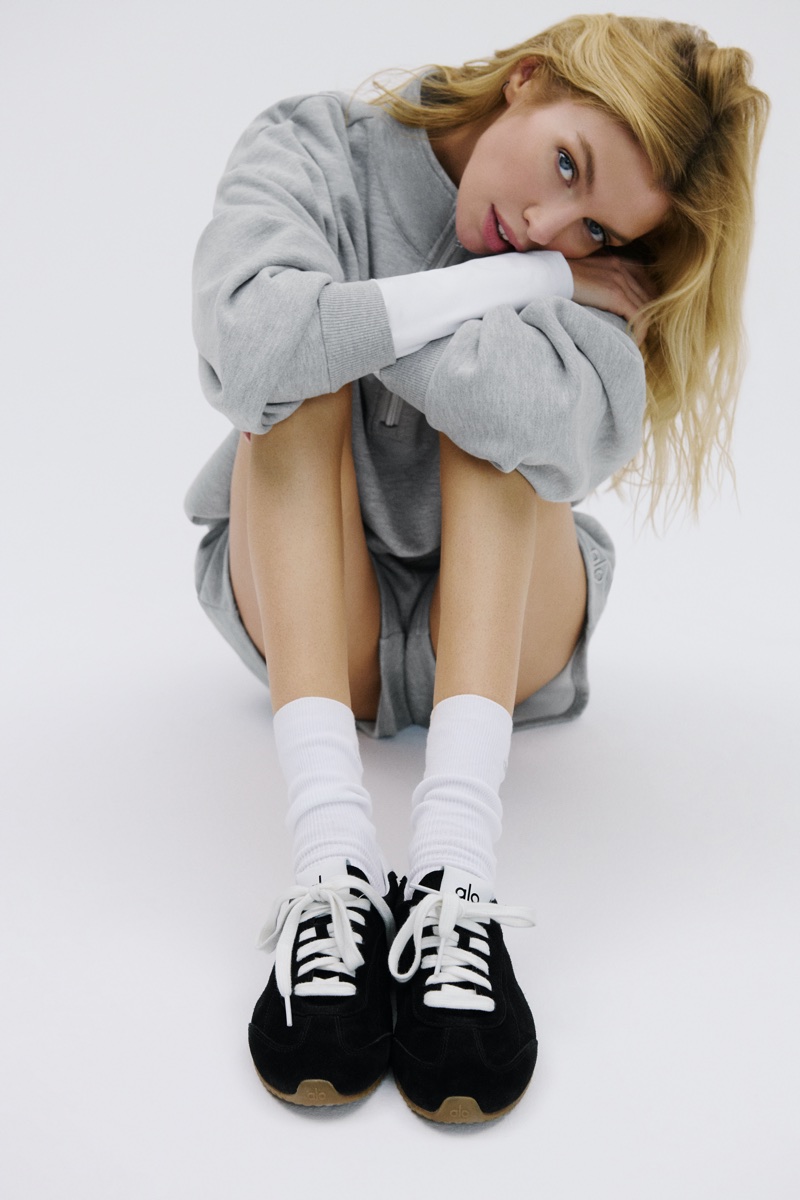 Alo debuts its Sunset sneaker.
