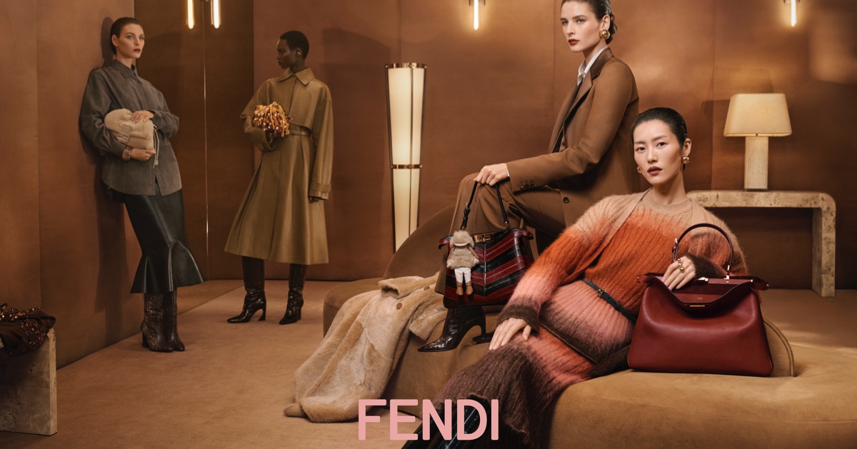 Fendi’s Fall 2025 Campaign is Serving Luxe Legacy