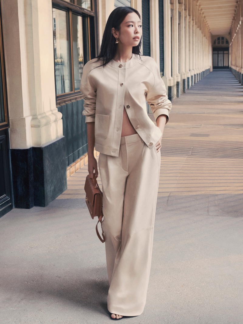 Jennie fronts the Chanel fall-winter 2025 pre-collection campaign.