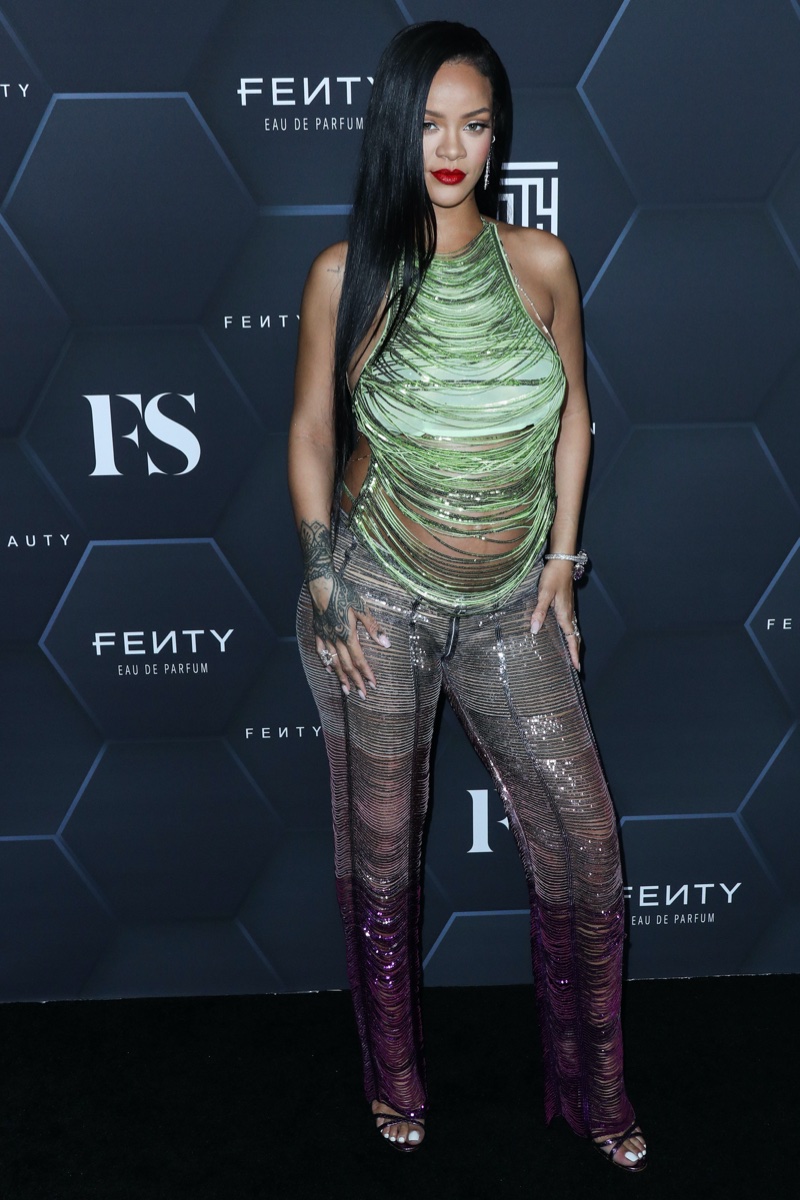Rihanna Maternity Style