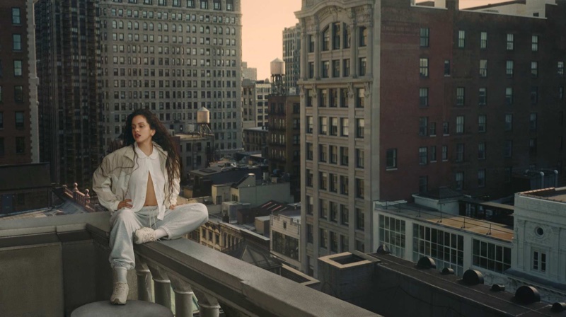 Rosalía has been announced as the first brand ambassador for New Balance.