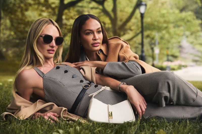 Candice Swanepoel and Joan Smalls front Anne Klein's fall 2025 campaign.