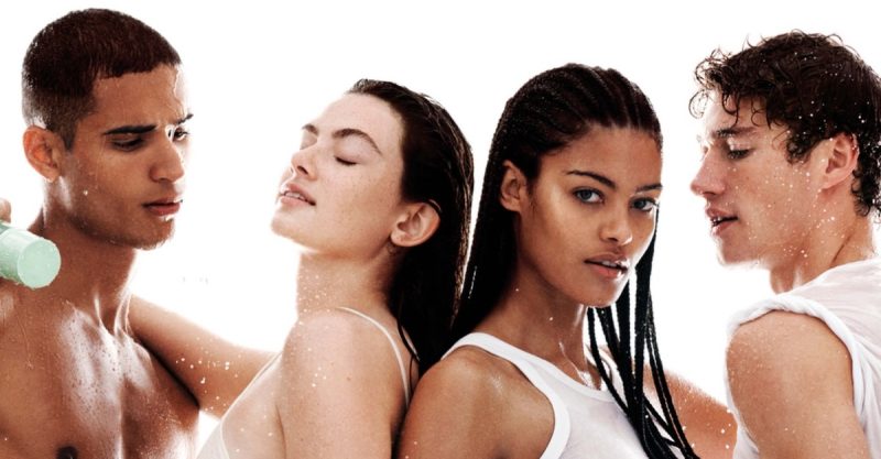 Calvin Klein Body Hair Mist Campaign