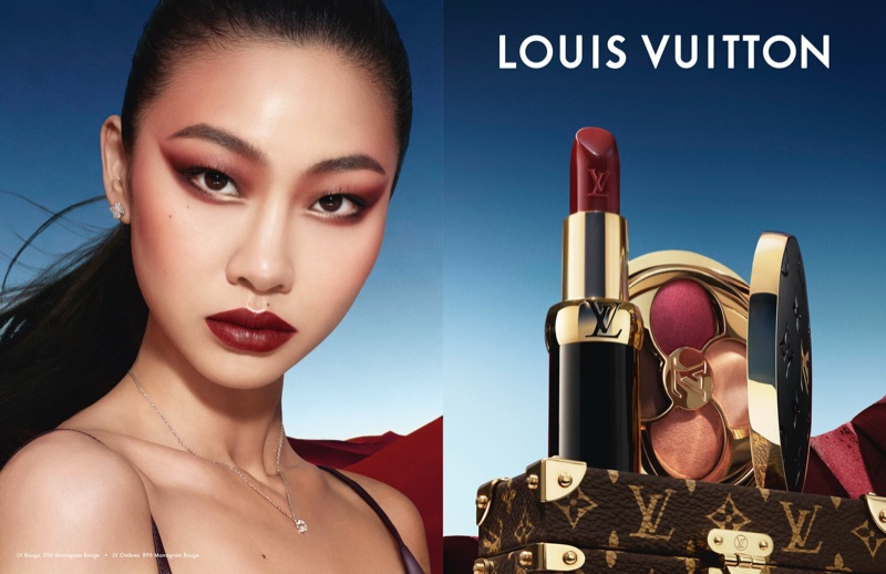 Hoyeon stars in Louis Vuitton La Beauté Louis Vuitton campaign.
