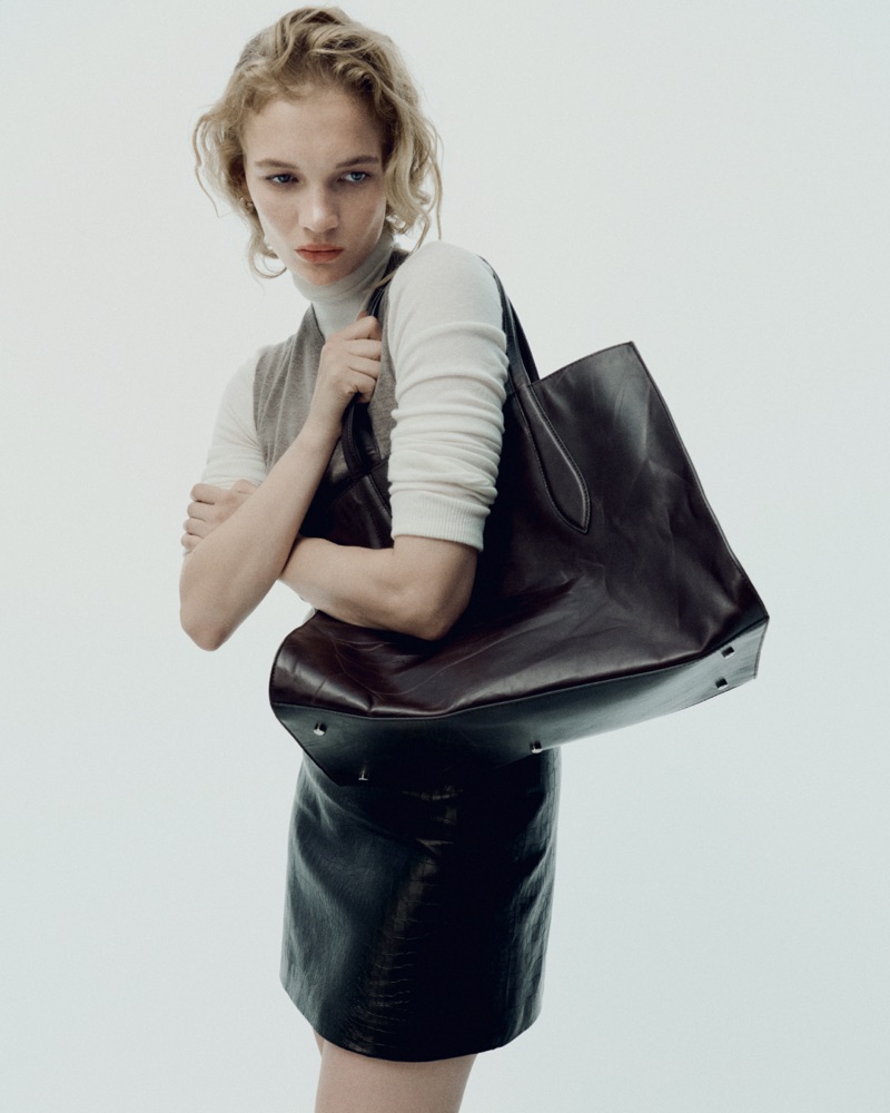 Massimo dutti leather fall 2025 editorial01