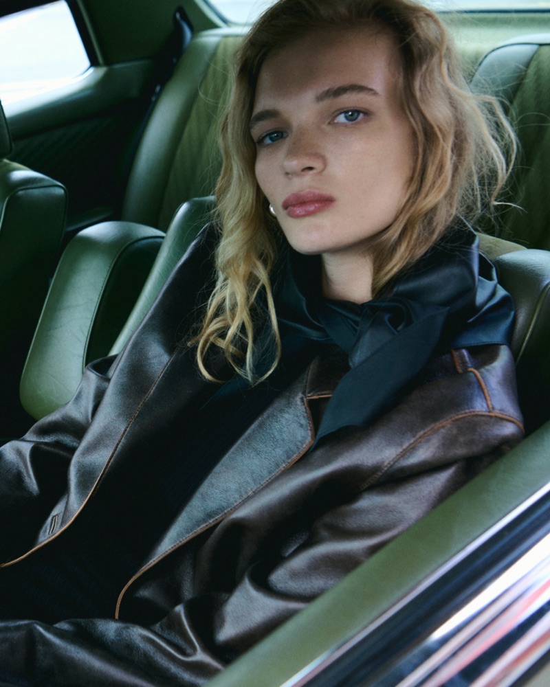 Massimo dutti leather fall 2025 editorial11
