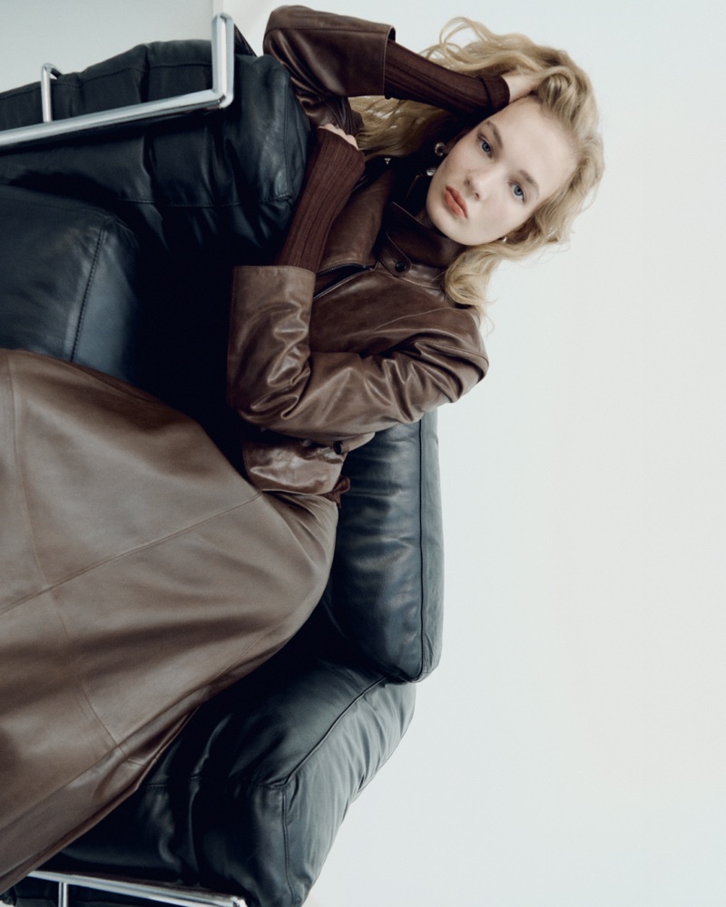 Massimo dutti leather fall 2025 editorial12