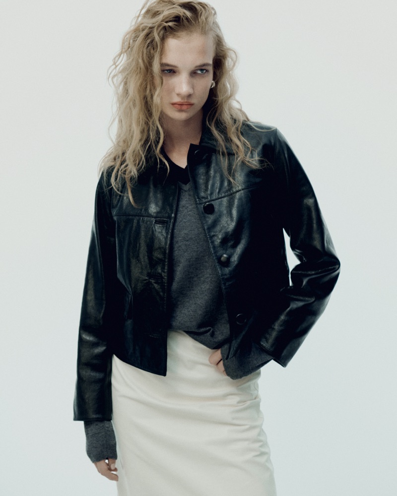 Massimo dutti leather fall 2025 editorial14