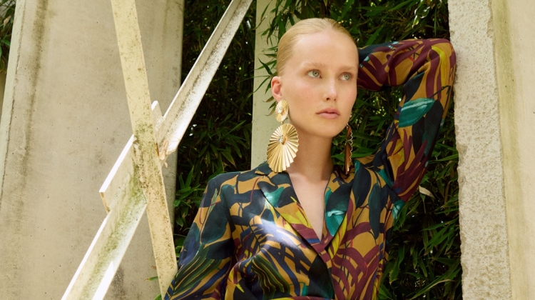 Moa Tufvesson is Tropical Luxe in L’Officiel Arabia