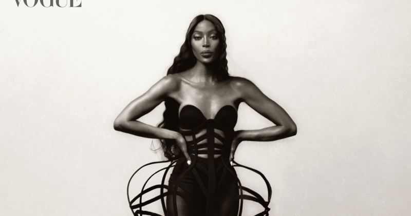 Naomi campbell vogue brazil 2025 photoshoot
