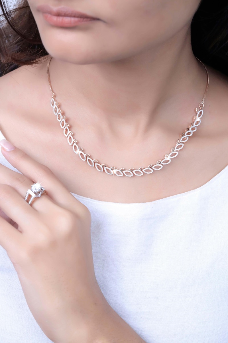 Sparkling Jewelry White Top