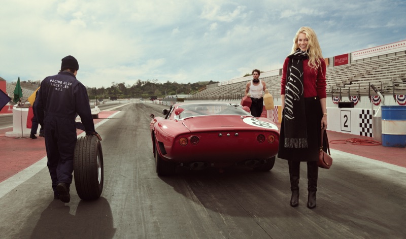 Claudia Schiffer stars in Tommy Hilfiger's fall 2025 campaign.