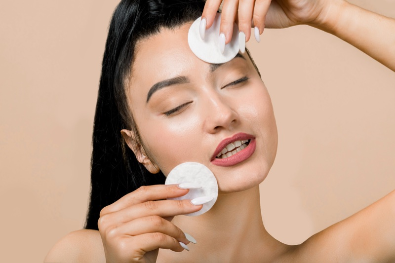 Cotton rounds skincare