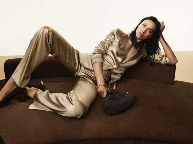 Irina Shayk stars in Donna Karan's fall 2025 campaign.
