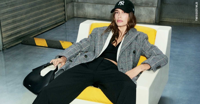 Hailey bieber dkny fall 2025 1
