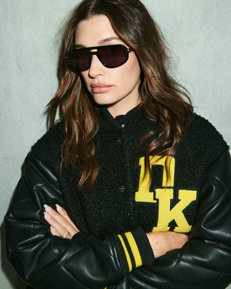 Hailey bieber dkny fall 2025 ad10