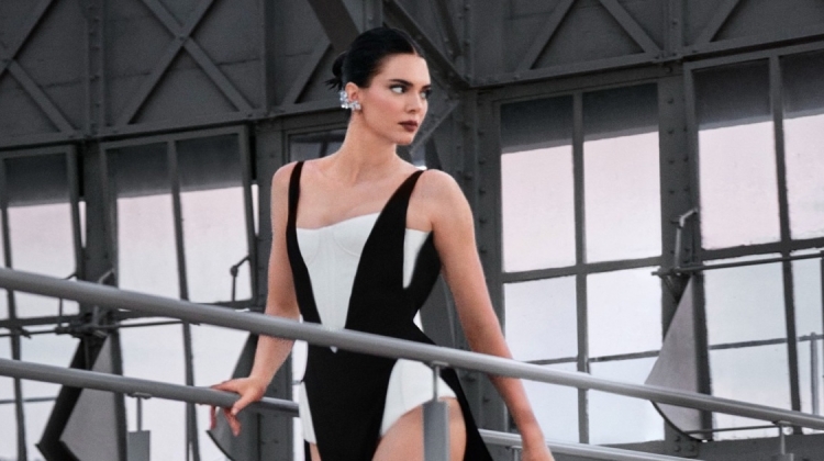 Kendall Jenner Takes Flight in L’Oréal x Mugler’s Makeup Comeback