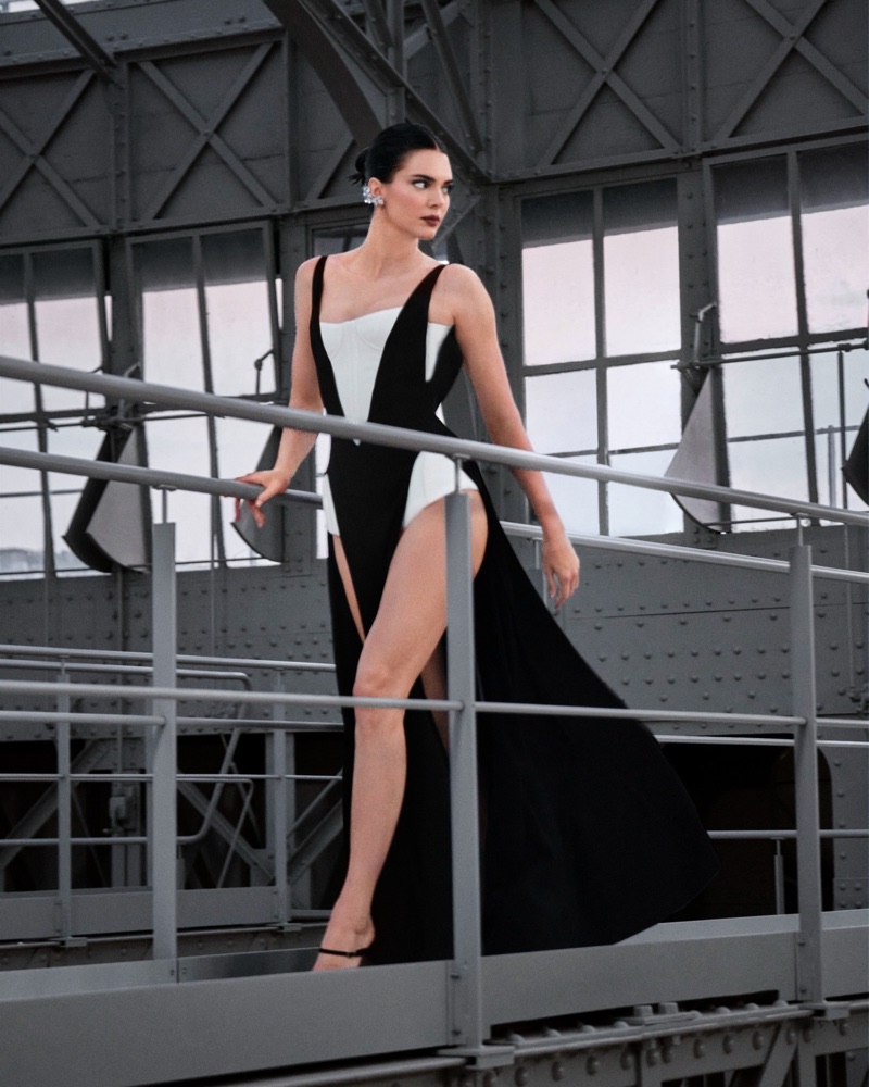 Kendall jenner loreal mugler campaign05
