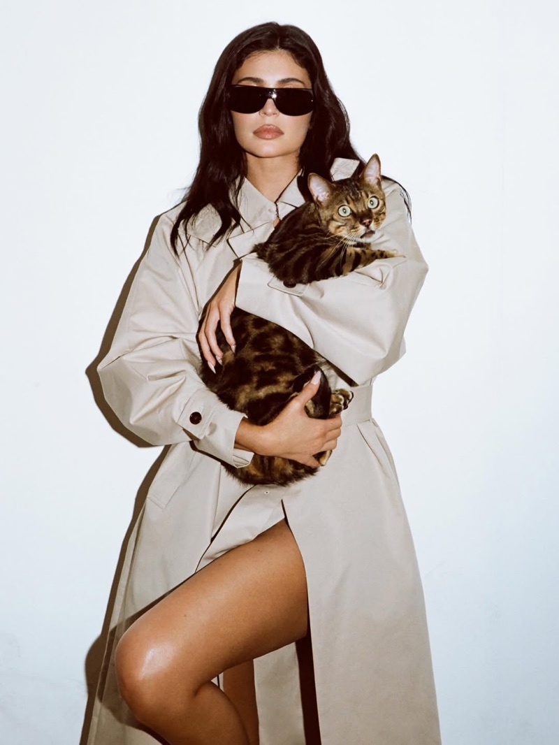 Kylie Jenner fronts Khy x HYDRA campaign.