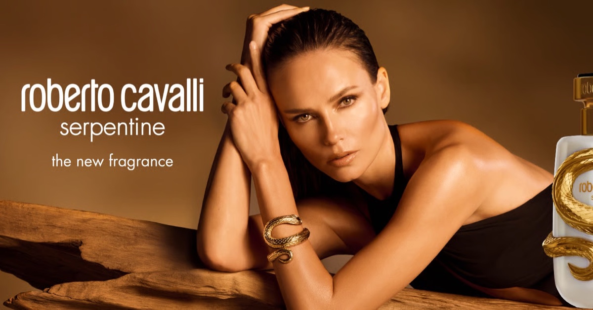 Roberto Cavalli’s Serpentine Perfume Ad is Beyond Chic