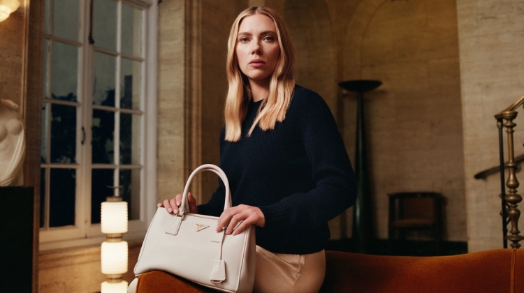 Scarlett Johansson Reinvents Herself in Prada Galleria Ad