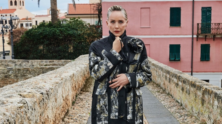 Sharon Stone Brings Elegance to Antonio Marras Fall 2025 Ad