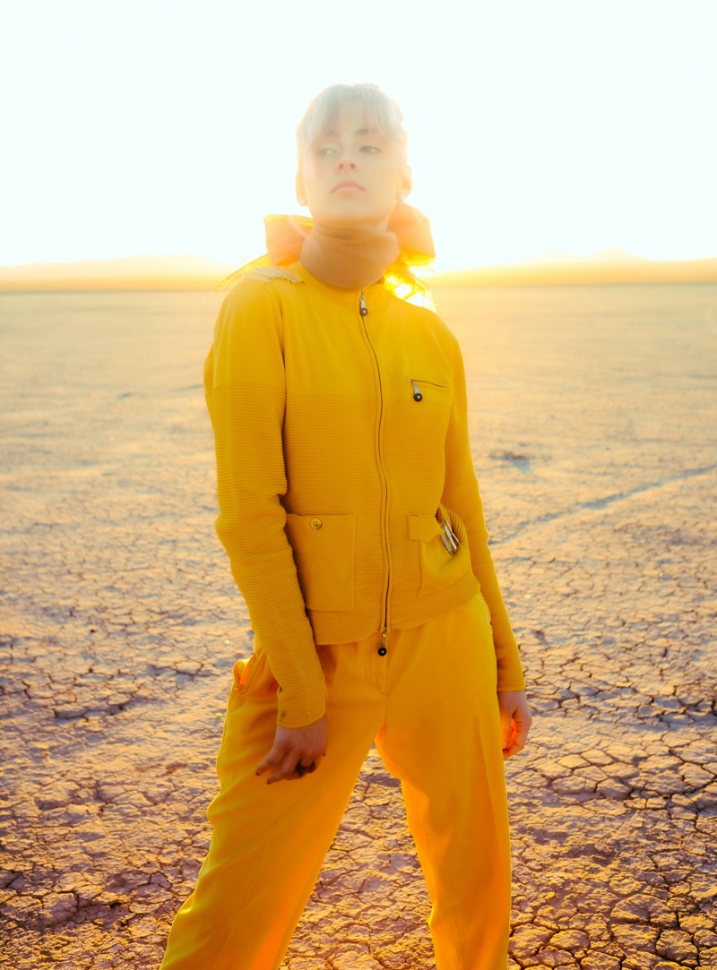 Yellow activewear